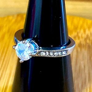 🔴Gold filled CZ ring